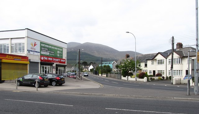 Shimna Road from Dundrum Road
