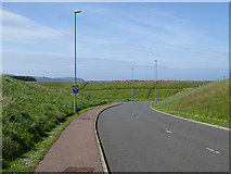 NT9464 : Harbour Access Road, Eyemouth by Oliver Dixon