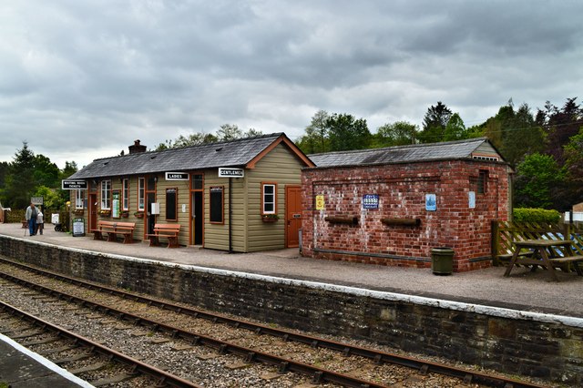 Station buildings, Parkend © Philip Pankhurst :: Geograph Britain and ...