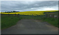 Field entrance off National Cycle Route 1