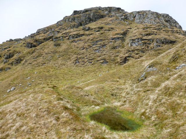 Crags on Beinn Lochain