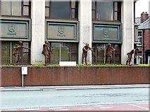 SD5817 : War Memorial on Union Street, Chorley by Ian S