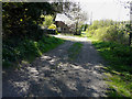 Approaching Chalkpit Cottage from the east-southeast