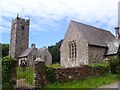 SM9002 : Rhoscrowther Church and old schoolroom by welshbabe