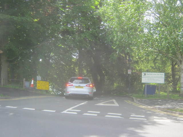 Byefield Lane car park in Abergavenny