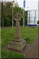 Stone Cross at Mayflower Gardens, Eaves Green