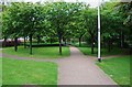 SP1579 : Golden Jubilee Gardens, Solihull by P L Chadwick