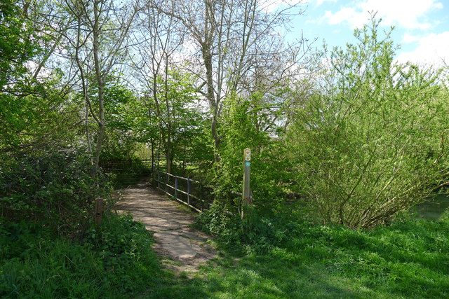 Footbridge over the Stour