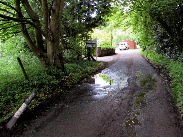 Western end of Laundry Lane, Newland © Jaggery :: Geograph Britain and ...