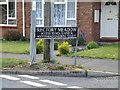 Rectory Meadow sign