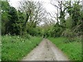 SU2661 : Former Roman road, running south-east near Wilton by Christine Johnstone