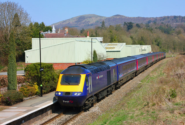 High Speed Train at Colwall