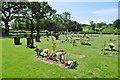 TQ4571 : Kemnal Park, graves by Mike Faherty
