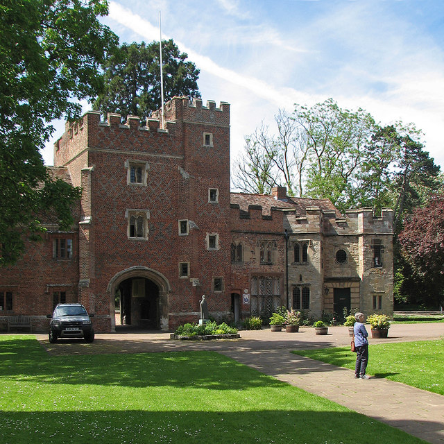 Buckden Palace: the inner side of the... © John Sutton cc-by-sa/2.0 ...