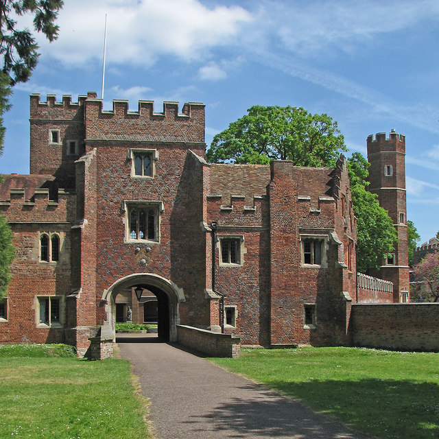 Buckden Palace Gatehouse from the outer court