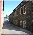 Lane towards the Hughes Forrest yard in Ebbw Vale