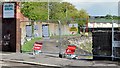 J3674 : Closed Connswater path, Belfast (May 2015) by Albert Bridge