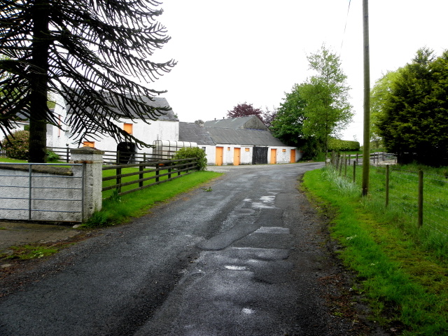 Farm buildings along Shinnagh Road