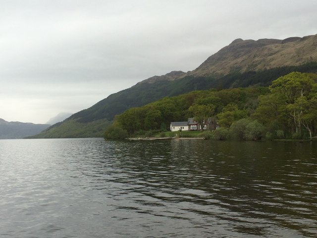 SYHA Rowardennan lodge on the shore of Loch Lomond