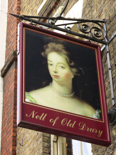 Nell Of Old Drury Sign © Oast House Archive :: Geograph Britain And Ireland