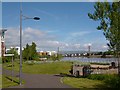 View of the River Usk from Riverside Park, Newport