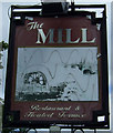 Sign for the Mill Inn, Rainton Bridge