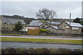 Buildings by the A548