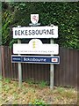 Bekesbourne village sign