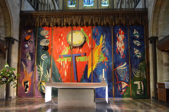 Reredos tapestry, Chichester Cathedral