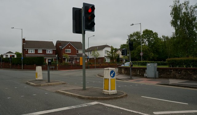 Wigan Road at Dicconson Way, Ormskirk © Ian S :: Geograph Britain and ...