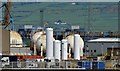 J3676 : Gas storage tanks, Belfast harbour (May 2015) by Albert Bridge