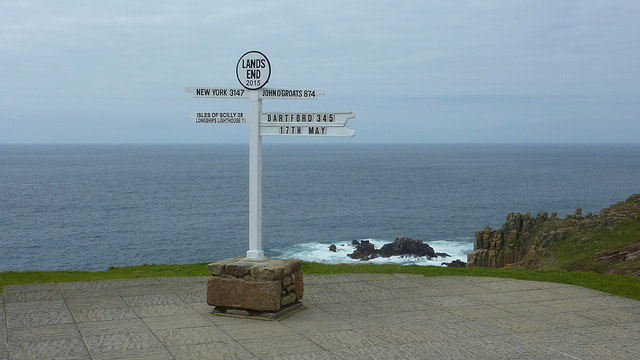 Land's End Signpost