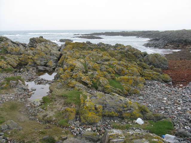 Rocky coast at Sandaig © M J Richardson :: Geograph Britain and Ireland