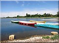 SU9377 : Colourful Boats by Des Blenkinsopp