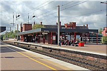 SD5805 : Station buildings, Wigan North Western railway station by El Pollock