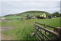 Gathering of farm equipment