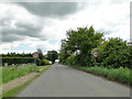 Entering Battisford from Battisford Tye