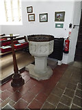 TM0980 : Font of St.Remigius Church by Geographer
