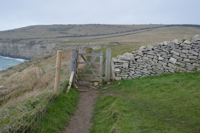 Gate, South West Coast Path