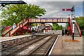 SD7916 : East Lancashire Railway, Footbridge at Ramsbottom Station by David Dixon