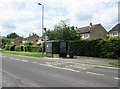 Bus stop and shelter, Brize Norton Road, Carterton, Oxon