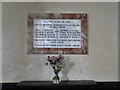 The WW1 Memorial at Great Ashfield