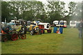 View of Doe Triple D, Ferguson TED 20 and David Brown 966 tractors in St Albans Steam and Country Show