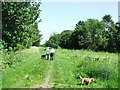 Former trackbed of the railway between Nottingham and Melton