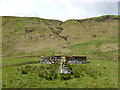 NS6600 : Old sheepfold below Ewe Hill by Alan O'Dowd
