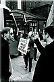 Protesters at Labour Rally, Parr Hall, Warrington