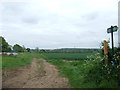 Farm track (footpath), Little Orton