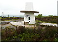 Triangulation pillar on Wolfstone Height, Netherthong