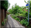 Footpath towards Romsey town centre