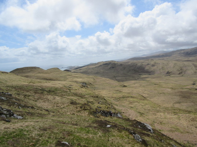 South ridge of Clach an Roin